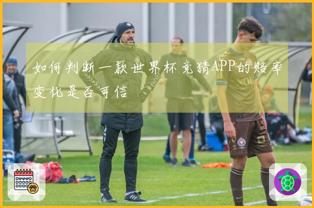 如何判断一款世界杯竞猜APP的赔率变化是否可信