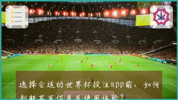 选择合适的世界杯投注app前，如何判断其可信度及使用体验？