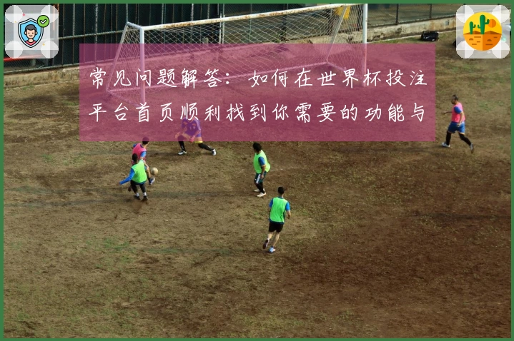 常见问题解答：如何在世界杯投注平台首页顺利找到你需要的功能与信息
